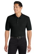 Custom embroidered corporate polo shirt with company logo