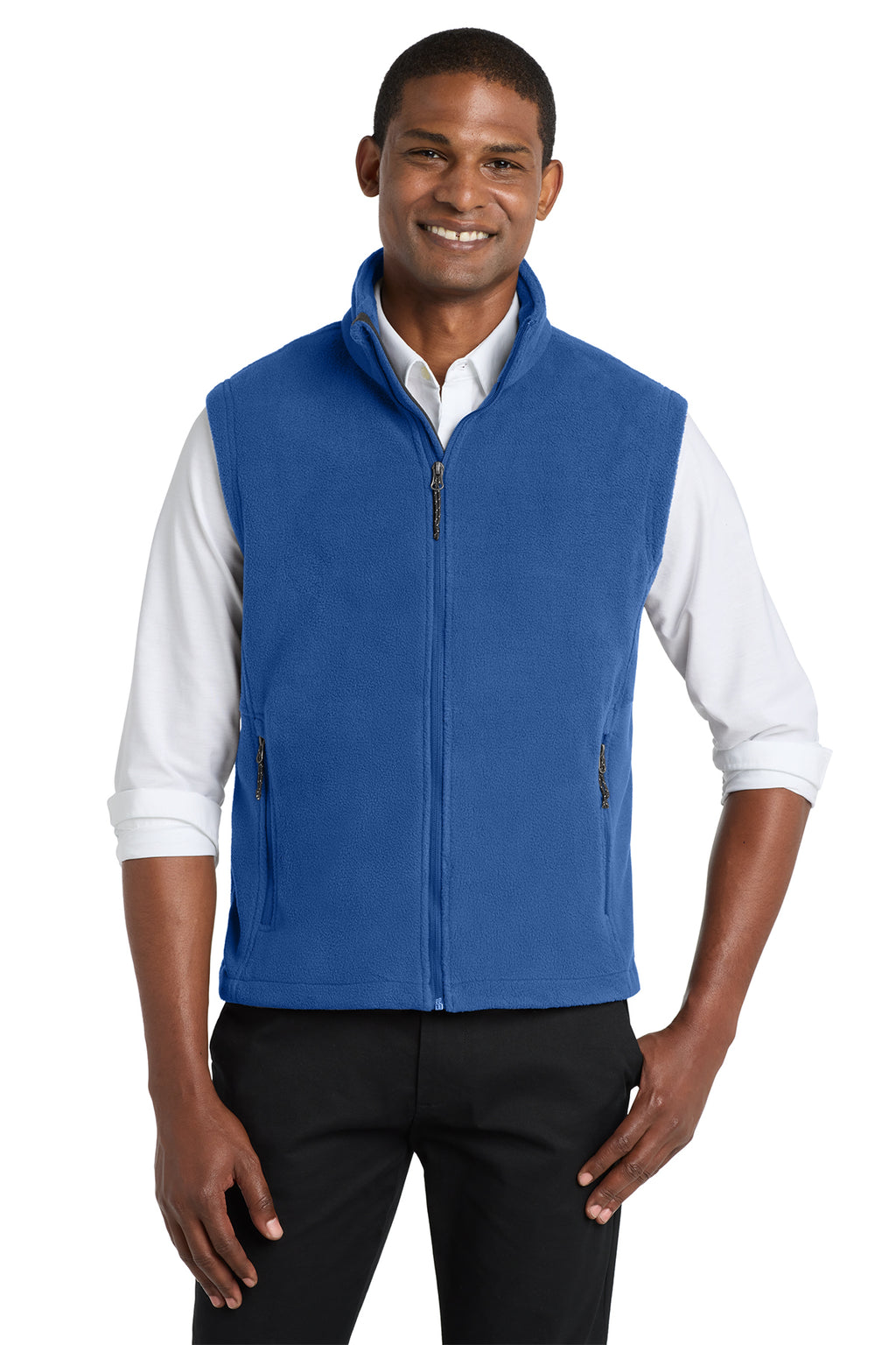 Eastek embroidered fleece vest - alternate view