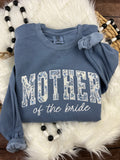 Mother of the bride shirt with floral applique detail