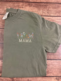 Wildflower Mama embroidered shirt