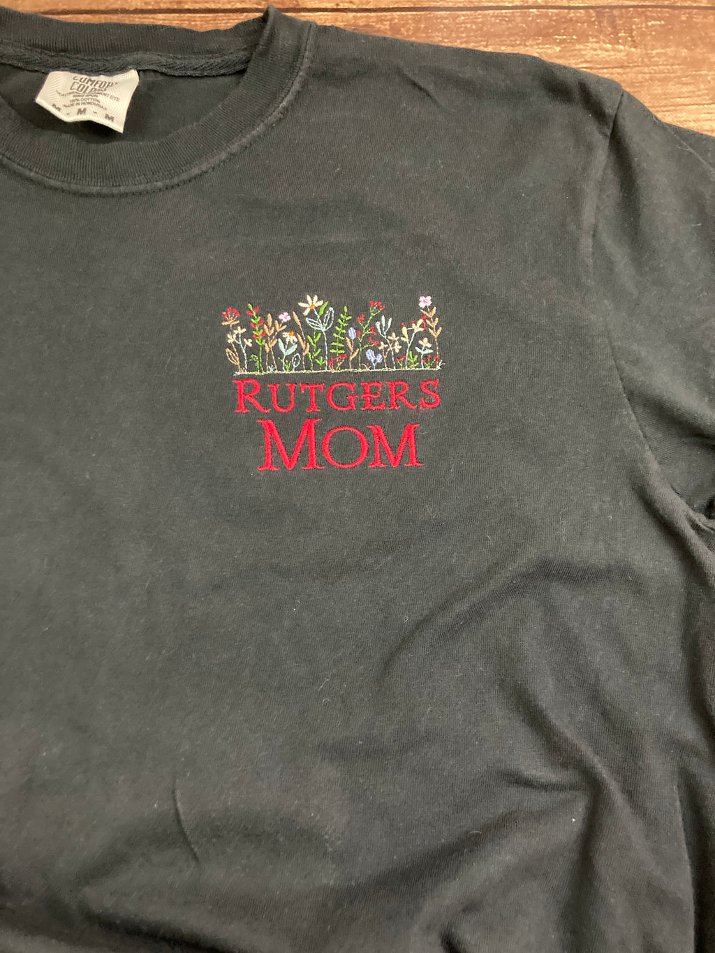 Wildflower Mama embroidered shirt - product photo