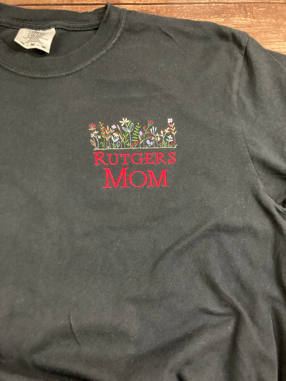 Wildflower Mama embroidered shirt - product photo